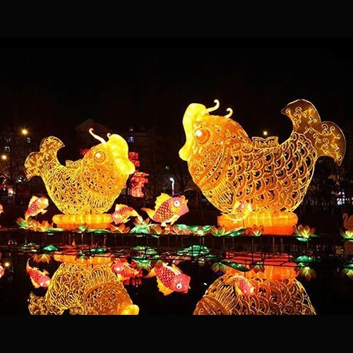 锦鲤彩灯